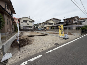 鹿児島市紫原、新築一戸建ての画像です