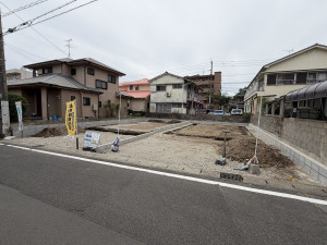 鹿児島市紫原、新築一戸建ての画像です