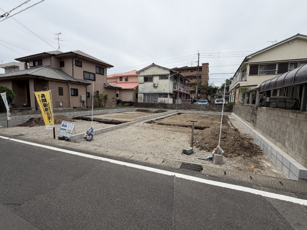 鹿児島市紫原、新築一戸建ての画像です