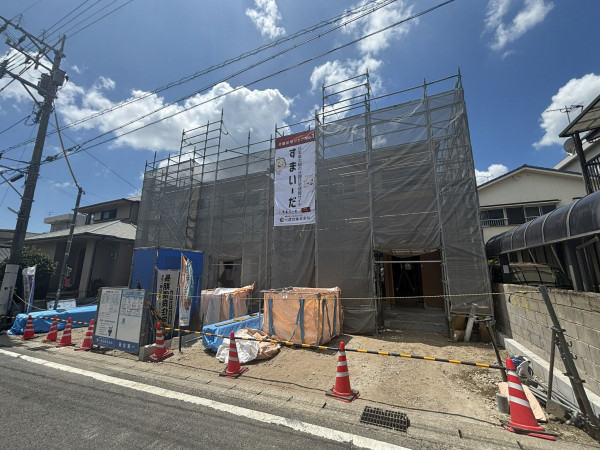 鹿児島市紫原、新築一戸建ての画像です