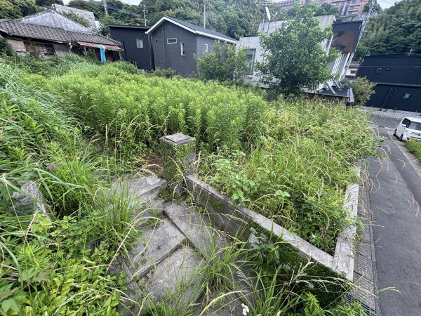 鹿児島市新照院町、土地の画像です