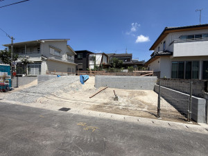 鹿児島市紫原、新築一戸建ての画像です