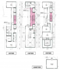 横須賀市根岸町、中古一戸建ての間取り画像です