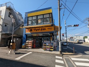 横須賀市桜が丘、新築一戸建てのドラッグストア画像です