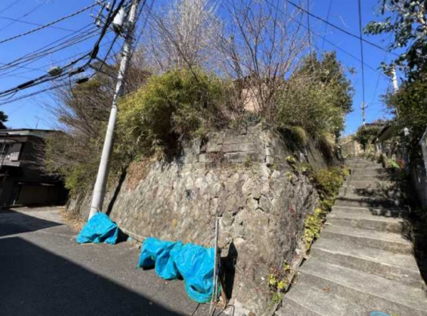 横須賀市坂本町、土地の外観画像です