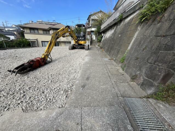 横須賀市武、土地の外観画像です