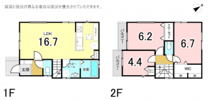 横須賀市ハイランド、新築一戸建ての間取り画像です