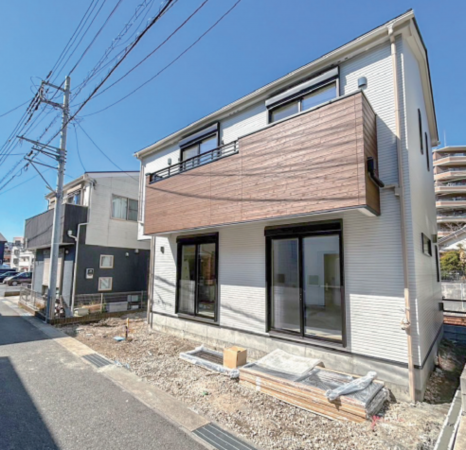 横須賀市根岸町、新築一戸建ての外観画像です
