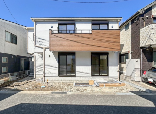 横須賀市根岸町、新築一戸建ての外観画像です