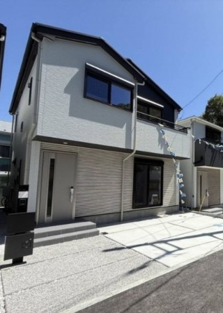 横須賀市小矢部、新築一戸建ての外観画像です