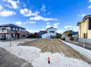 横須賀市野比、土地の外観画像です