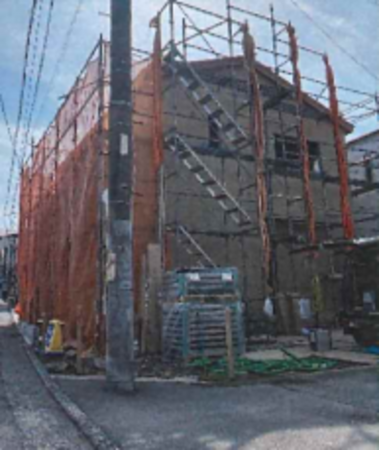 横須賀市小矢部、新築一戸建ての外観画像です