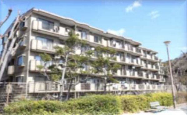 横須賀市野比、マンションの外観画像です