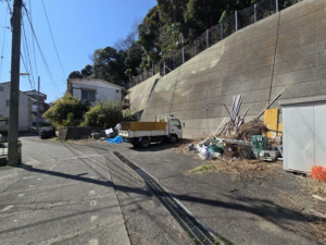 横須賀市森崎、土地の外観画像です