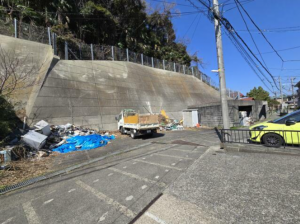 横須賀市森崎、土地の外観画像です