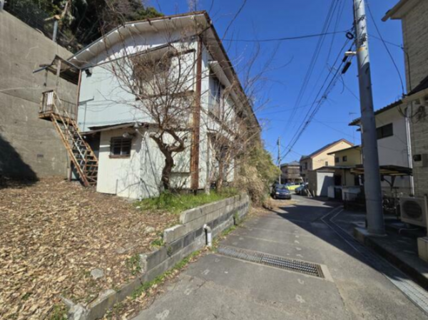横須賀市森崎、土地の外観画像です
