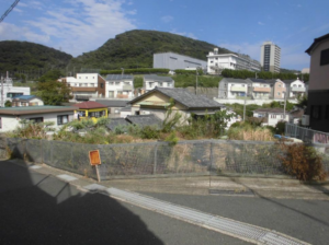 横須賀市野比、土地の外観画像です