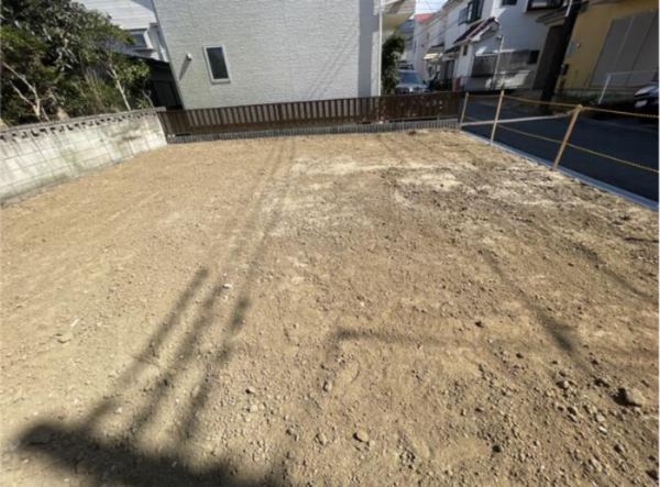 横須賀市富士見町、土地の外観画像です