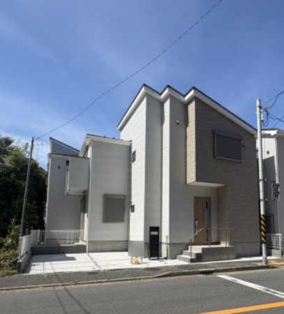 横須賀市鴨居、新築一戸建ての外観画像です
