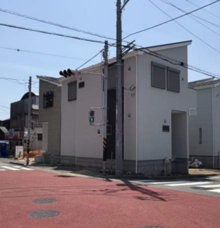 横須賀市鴨居、新築一戸建ての外観画像です