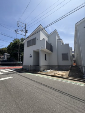 横須賀市鴨居、新築一戸建ての外観画像です