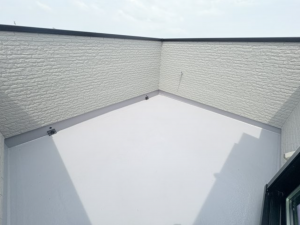 横須賀市馬堀町、新築一戸建てのバルコニー画像です