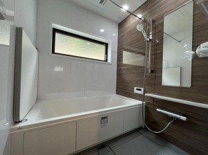 横須賀市森崎、新築一戸建ての風呂画像です