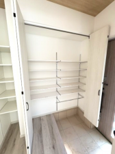 横須賀市野比、新築一戸建ての収納画像です