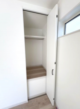 横須賀市野比、新築一戸建ての収納画像です