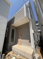 横須賀市野比、新築一戸建ての外観画像です