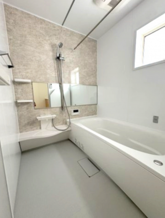 横須賀市野比、新築一戸建ての風呂画像です