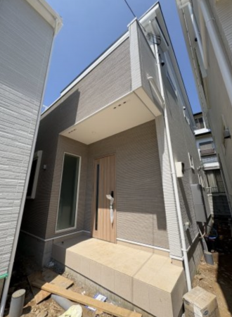 横須賀市野比、新築一戸建ての外観画像です