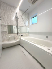 横須賀市野比、新築一戸建ての風呂画像です