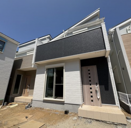 横須賀市野比、新築一戸建ての外観画像です