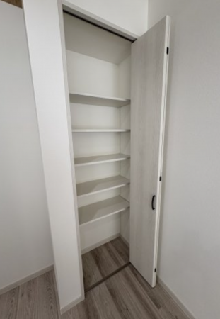 横須賀市野比、新築一戸建ての収納画像です