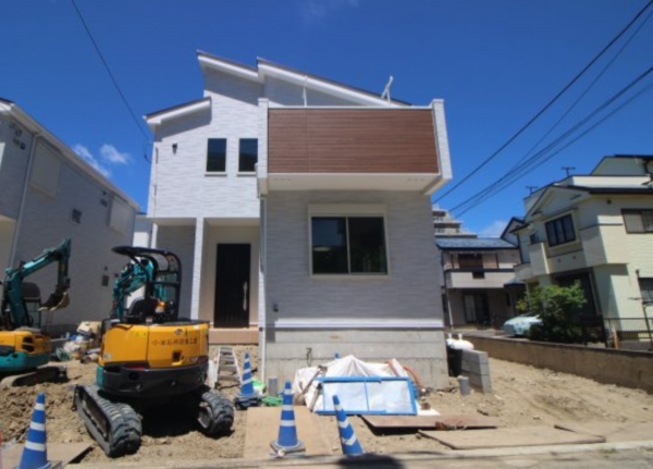 横須賀市舟倉、新築一戸建ての外観画像です