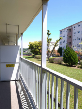 横須賀市桜が丘、マンションのバルコニー画像です