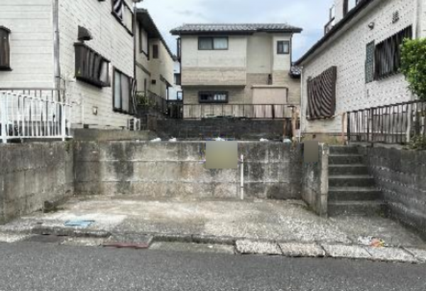 横須賀市光風台、土地の外観画像です