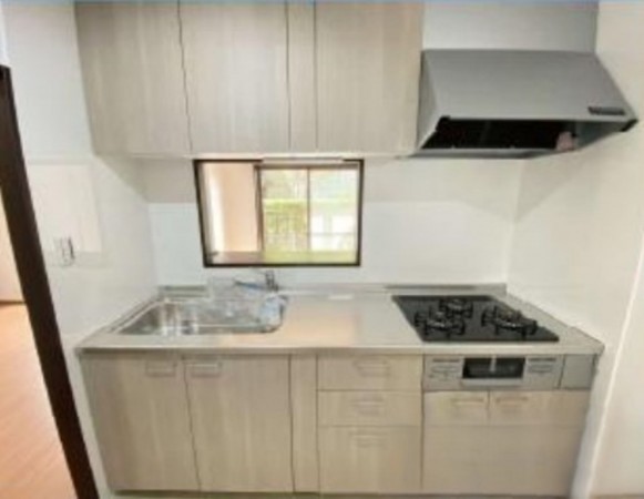 横須賀市野比、マンションのキッチン画像です