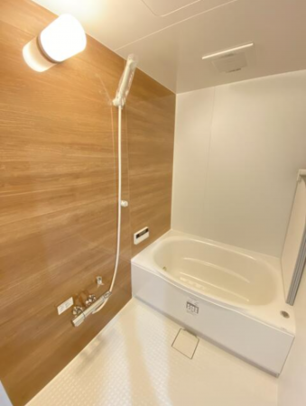 横須賀市野比、マンションの風呂画像です