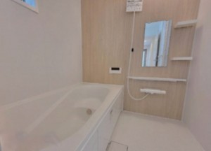 横須賀市佐原、新築一戸建ての風呂画像です