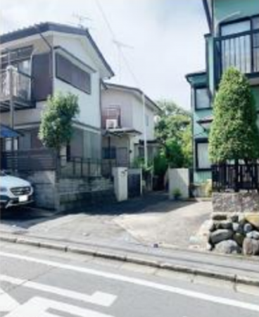 横須賀市桜が丘、土地の外観画像です