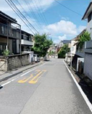 横須賀市桜が丘、土地の外観画像です