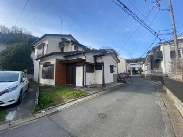 横須賀市久村、土地の外観画像です