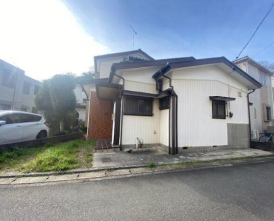 横須賀市久村、土地の外観画像です