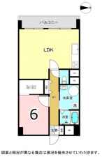 横須賀市根岸町、マンションの間取り画像です