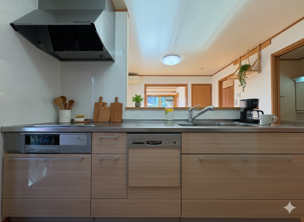 横須賀市太田和、中古一戸建てのキッチン画像です