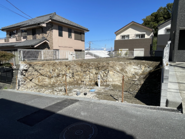 横須賀市森崎、土地の外観画像です