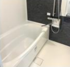 横須賀市浦賀、マンションの風呂画像です