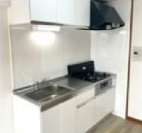 横須賀市浦賀、マンションのキッチン画像です